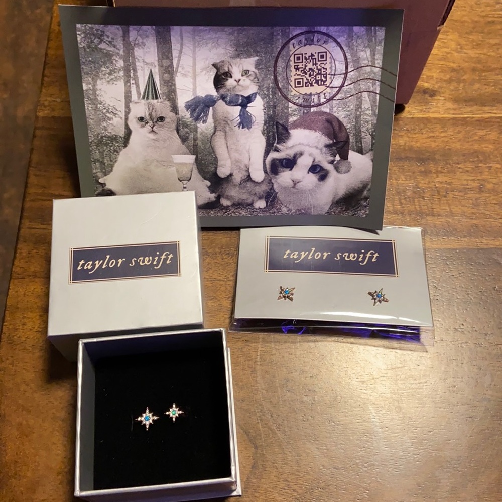 Taylor Swift bundle ring & earrings